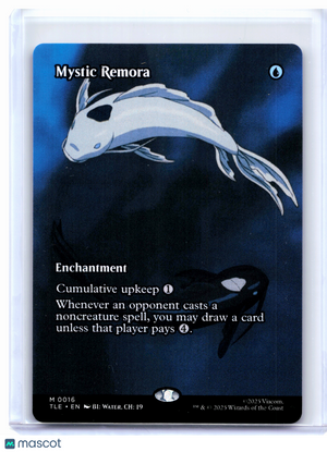 2025 Magic: TG—Mystic Remora (Borderless) #0016 TLE—Mythic Nonfoil