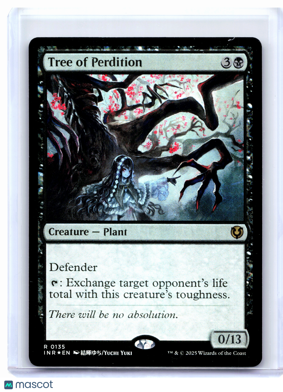 2025 Magic: The Gathering—Tree of Perdition #0135 Innistrad Remastered—Rare Foil