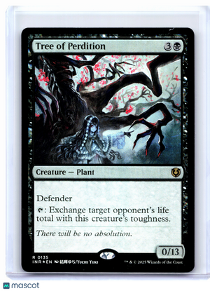 2025 Magic: The Gathering—Tree of Perdition #0135 Innistrad Remastered—Rare Foil