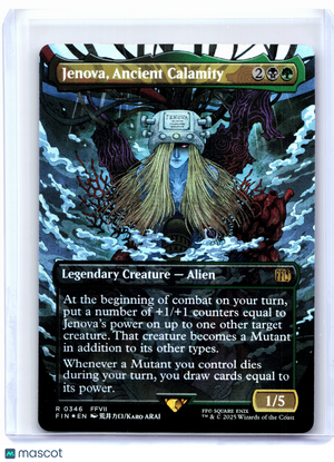 2025 Magic: TG—Jenova, Ancient Calamity (Borderless) #0346 FINAL FANTASY—Foil