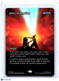 2025 Magic: The Gathering—Force of Negation (Borderless) #0013 TLE—Mythic Foil