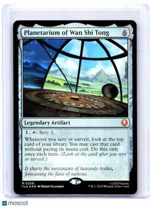 2025 MTG—Planetarium of Wan Shi Tong #259 Avatar: The Last Airbender—Mythic Foil