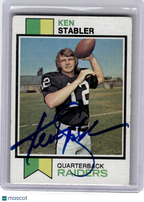 1973 Topps Topps Football—Ken Stabler #487 —Very Good