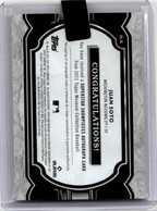 2021 Topps Museum Collection Superstar Showpieces Baseball—Juan Soto SS-JS 18/25