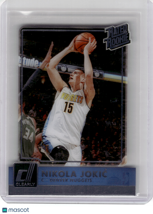 2021 Panini Clearly Donruss Basketball—Nikola Jokić #3 —Near Mint or Better