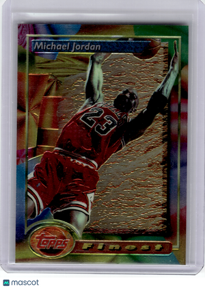 Topps 2003 Topps Finest Basketball—Michael Jordan #1 Refractor