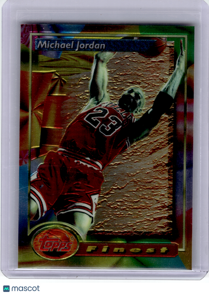 Topps 2003 Topps Finest Basketball—Michael Jordan #1 Refractor