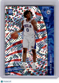 2021 Panini Revolution Basketball—Tyrese Maxey #148 New Year