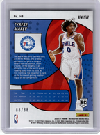 2021 Panini Revolution Basketball—Tyrese Maxey #148 New Year
