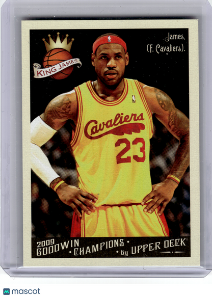 2009 Upper Deck Deck Goodwin Champions Basketball—LeBron James #73