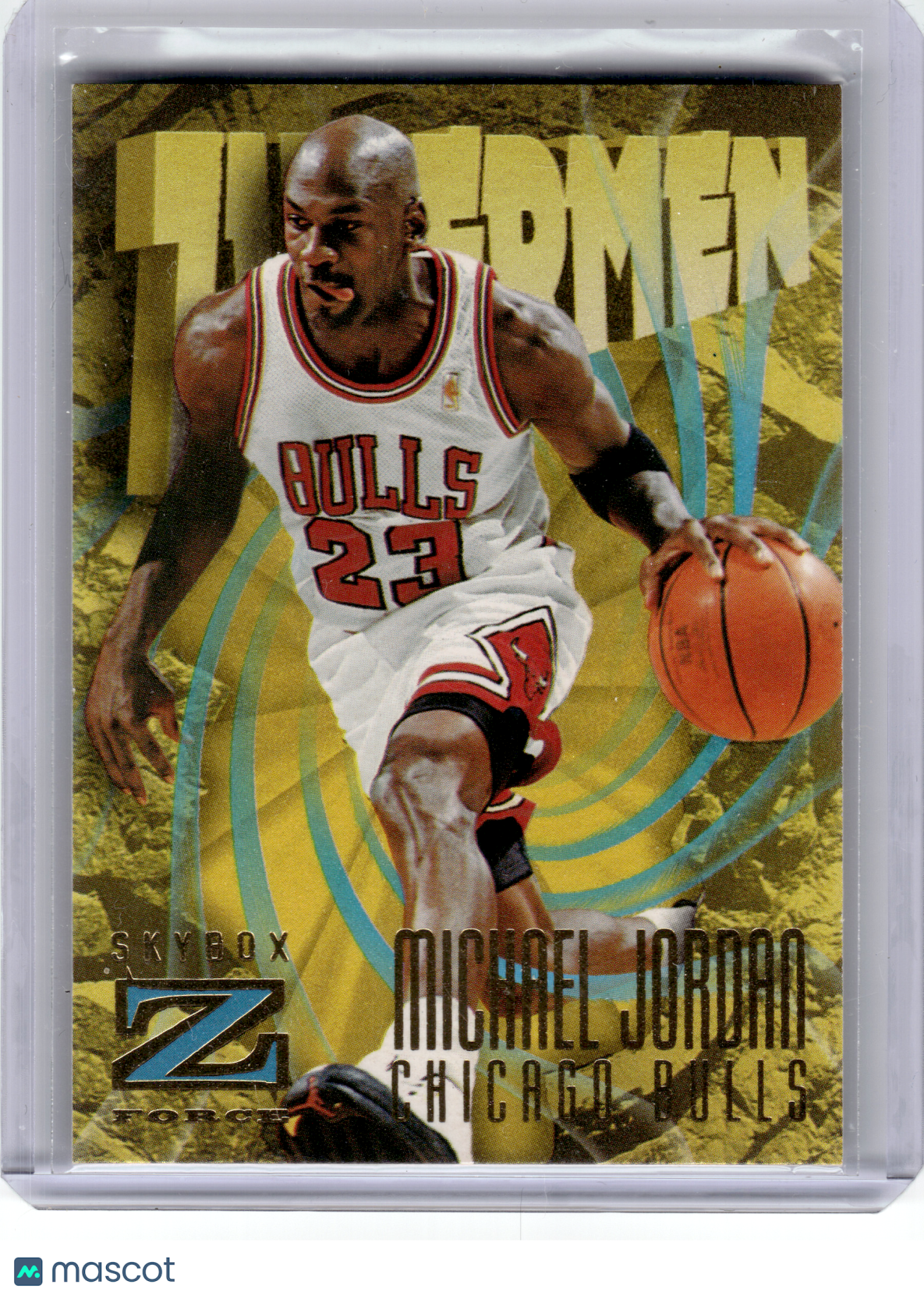 1997 SkyBox Z-Force Z-Men Basketball—Michael Jordan #179