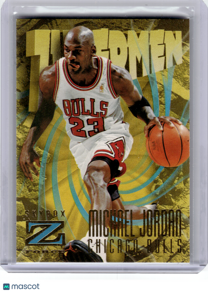 1997 SkyBox Z-Force Z-Men Basketball—Michael Jordan #179