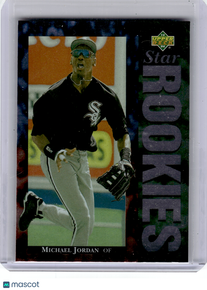 1994 Upper Deck Star Rookies Baseball—Michael Jordan #19