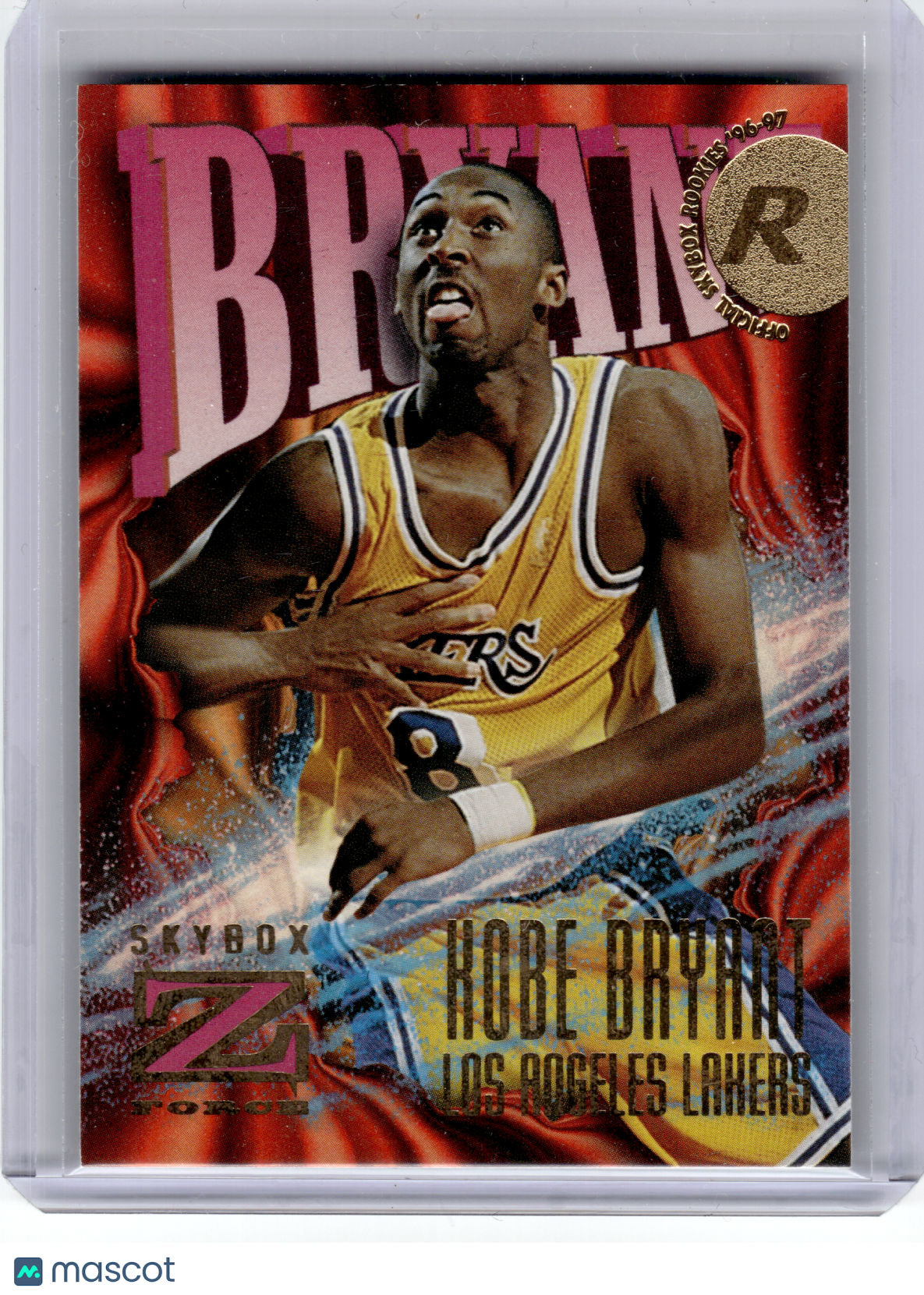 1997 SkyBox Z-Force Basketball—Kobe Bryant #142 (Rookie Card)