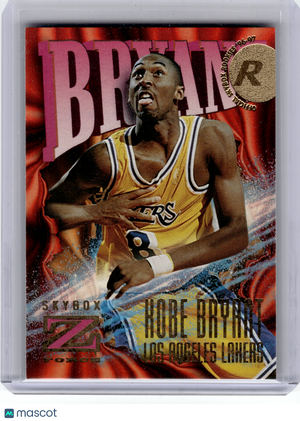 1997 SkyBox Z-Force Basketball—Kobe Bryant #142 (Rookie Card)