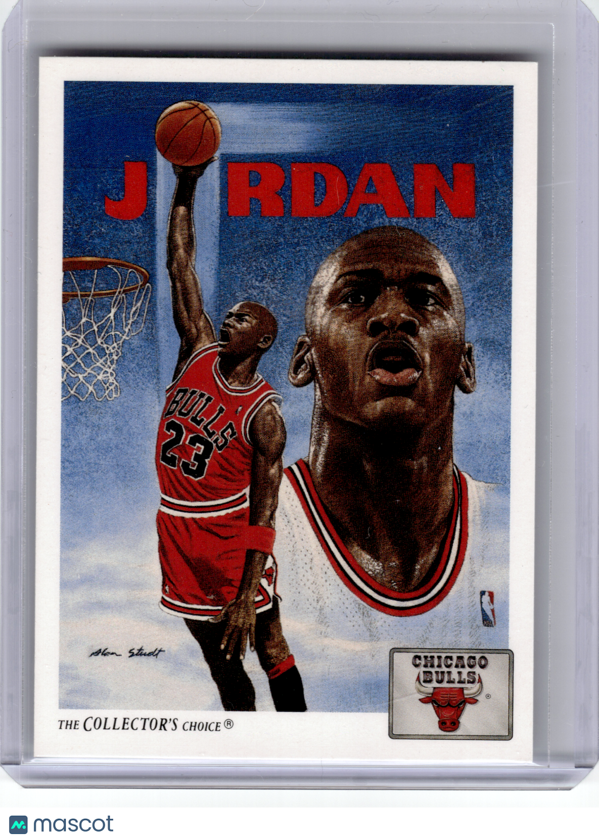 1991 Upper Deck Collector's Choice Basketball—Michael Jordan #75 —
