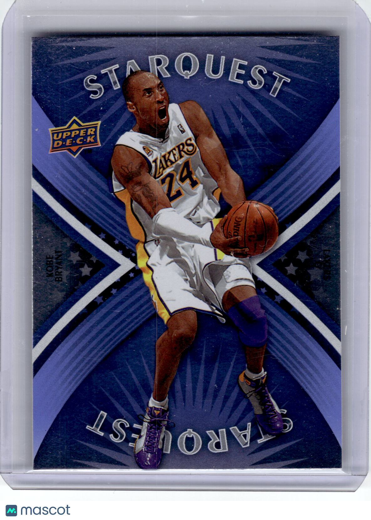 2008 Upper Deck StarQuest Basketball—Kobe Bryant #SQ-5 Blue Rare