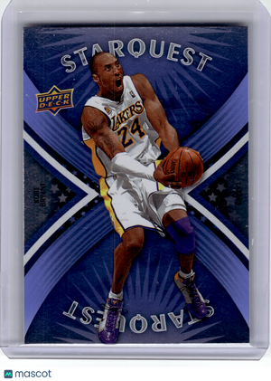 2008 Upper Deck StarQuest Basketball—Kobe Bryant #SQ-5 Blue Rare