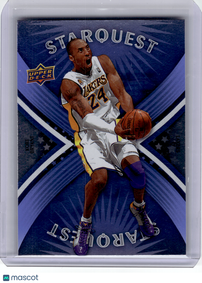 2008 Upper Deck StarQuest Basketball—Kobe Bryant #SQ-5 Blue Rare