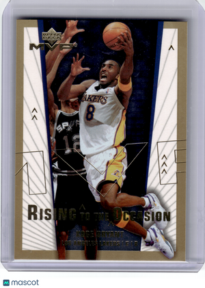 2003 Upper Deck MVP Rising to the Occasion Basketball—Kobe Bryant #R01