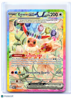 2025 Pokemon—Eevee ex #167/131 Prismatic Evolutions—SIR Holo [Lightly Played]