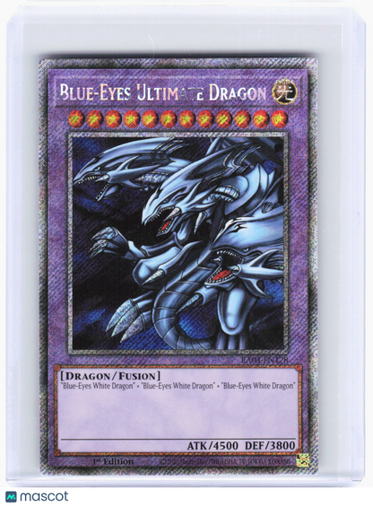 2024 YuGiOh!—Blue-Eyes Ultimate Dragon #RA03-EN178 (RA03)—PSR Foil 1st Ed (LP)
