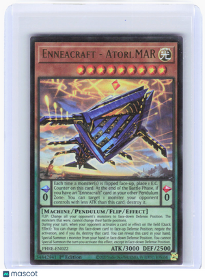 2025 YuGiOh!—Enneacraft - Atori.MAR (CR) #PHRE-EN022 (PHRE)—CR Foil (LP) 1st Ed