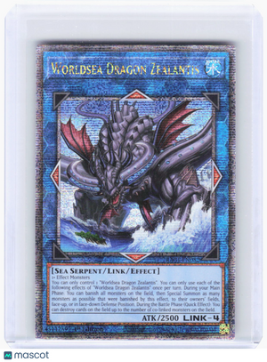2025 YuGiOh!—Worldsea Dragon Zealantis #RA04-EN082 (RA04)—QCSR Foil (LP) 1st Ed
