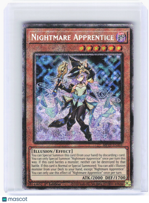 Yu-Gi-Oh!—Nightmare Apprentice #MP25-EN004 2025 Mega-Pack—SR Foil 1st Edition