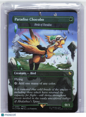 2025 MTG—Paradise Chocobo (Borderless) #483 FIC—Promo Foil (Sealed)