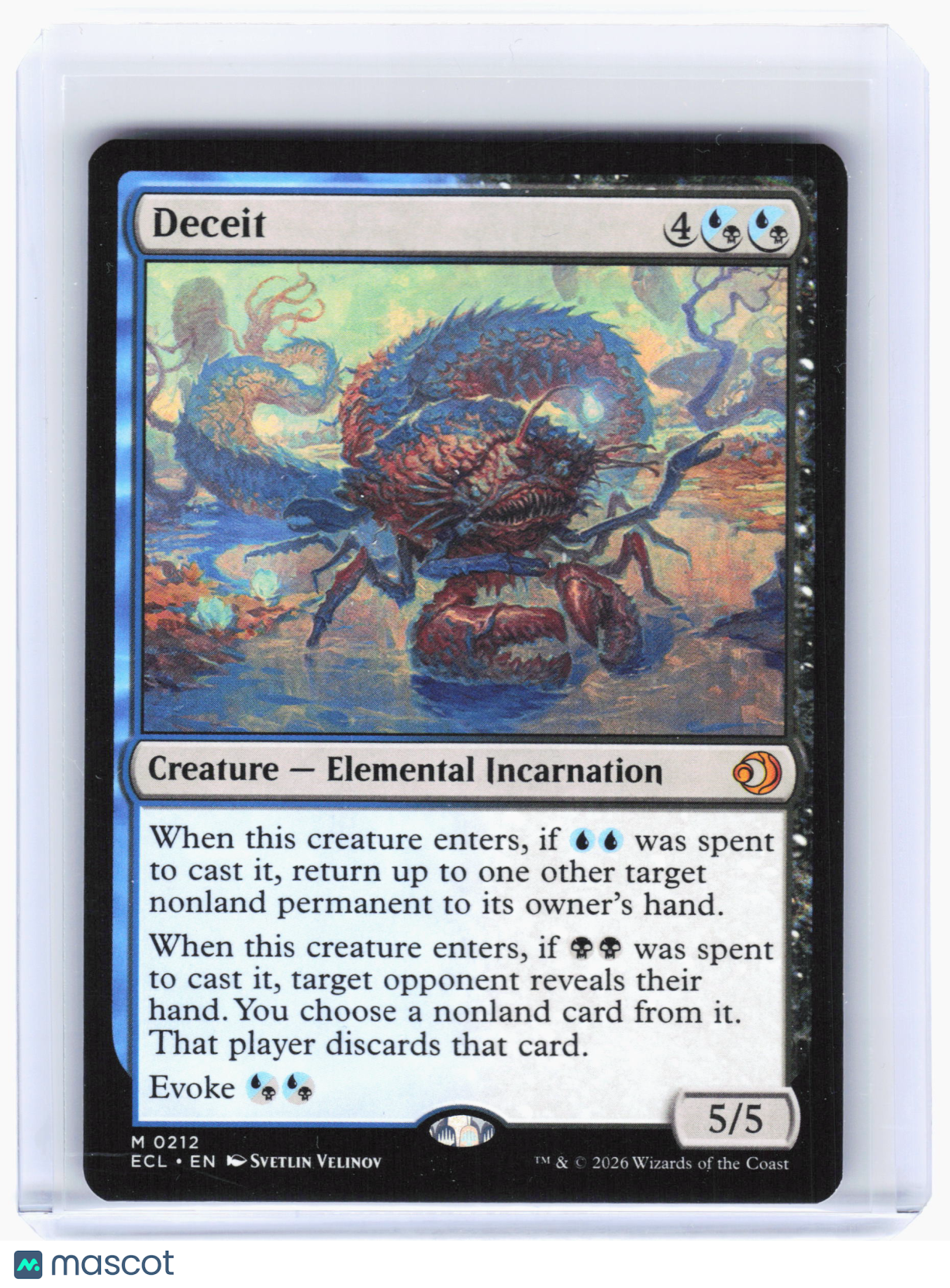 2026 Magic: The Gathering—Deceit #212 Lorwyn Eclipsed—Mythic Nonfoil