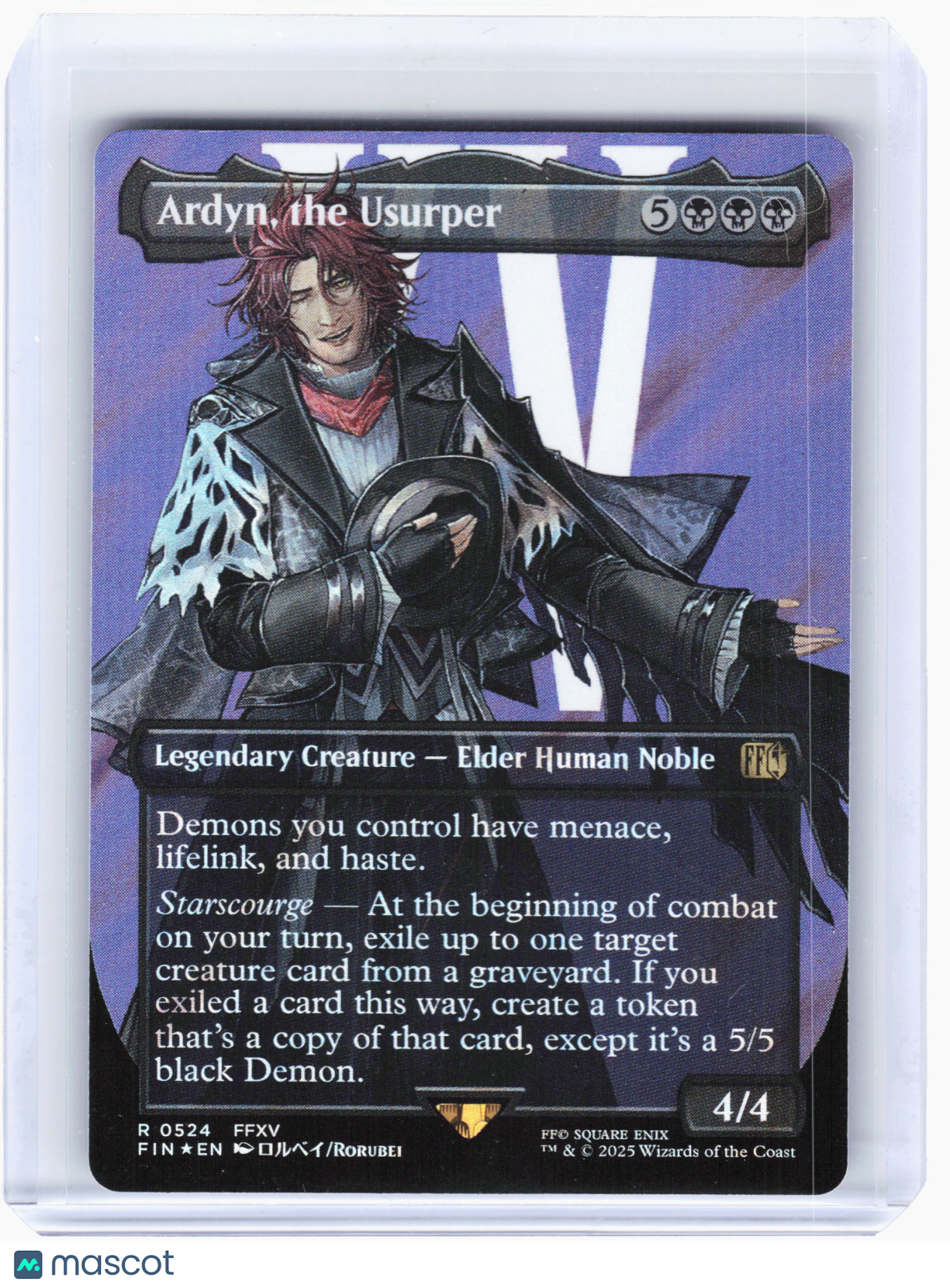 2025 Magic: TG—Ardyn, the Usurper (Borderless) #524 FIN—Rare Surge Foil