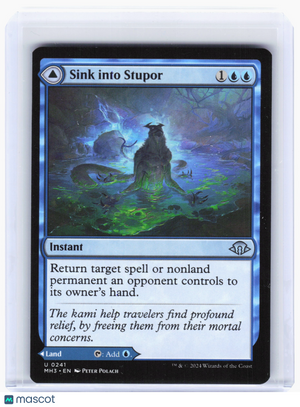 2024 Magic: TG—Sink into Stupor // Soporific Springs #241 MH3—Uncommon Nonfoil