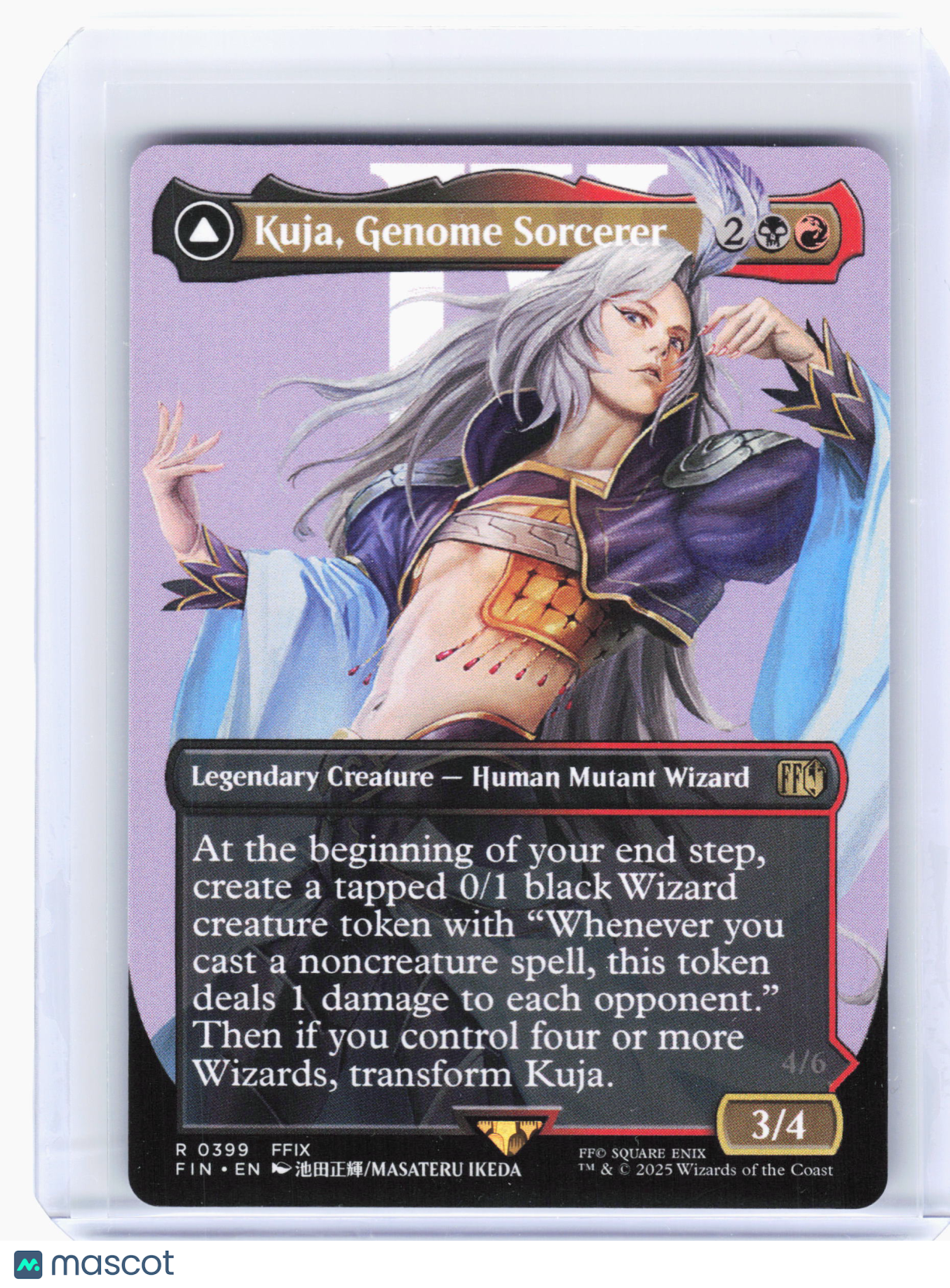 2025 Magic: TG—Kuja, Genome Sorcerer (Borderless) #399 FIN—Rare Nonfoil