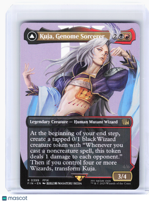 2025 Magic: TG—Kuja, Genome Sorcerer (Borderless) #399 FIN—Rare Nonfoil