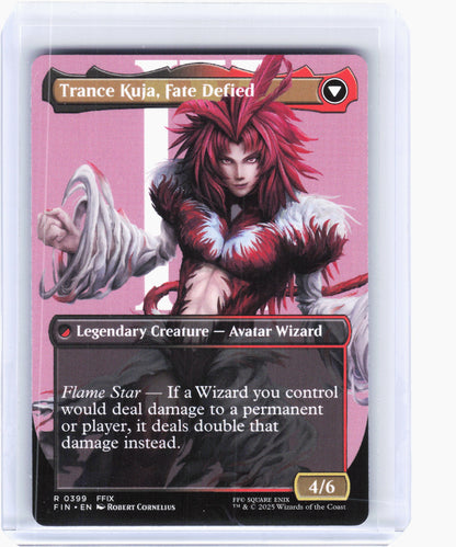 2025 Magic: TG—Kuja, Genome Sorcerer (Borderless) #399 FIN—Rare Nonfoil