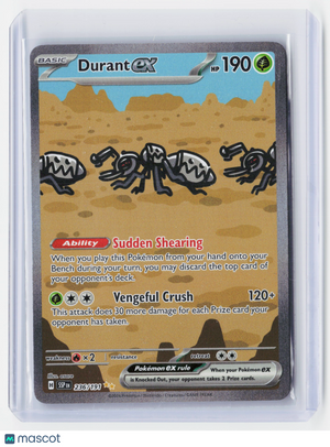 2024 Pokemon—Durant ex #236/191 Surging Sparks—Special Illustration Rare Holo