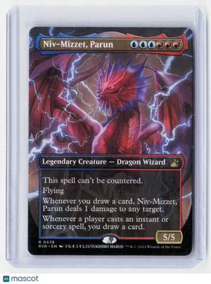 2024 MTG—Niv-Mizzet, Parun #0438 Ravnica Remastered—Anime Art Borderless