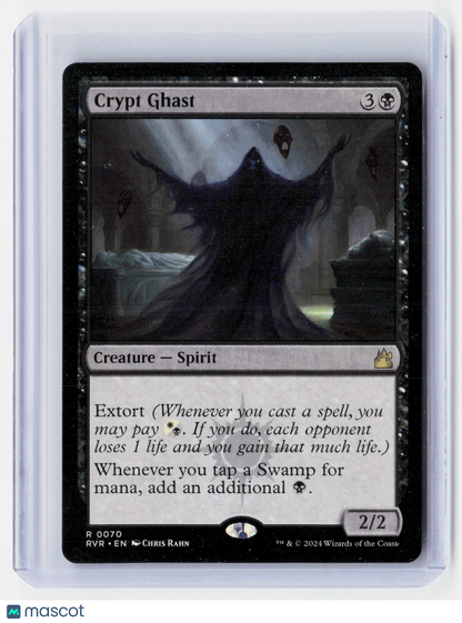 2024 Magic: The Gathering—Crypt Ghast #0070 Ravnica Remastered—Extort