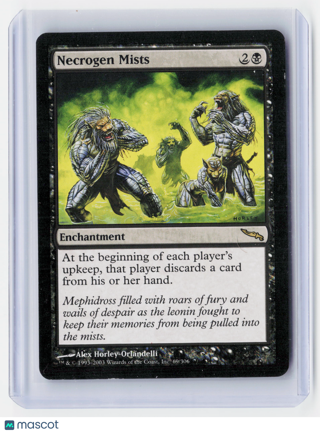 2003 Magic: TG—Necrogen Mists #69 Mirrodin (MRD)—Rare Nonfoil [Lightly Played]
