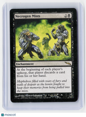 2003 Magic: TG—Necrogen Mists #69 Mirrodin (MRD)—Rare Nonfoil [Lightly Played]