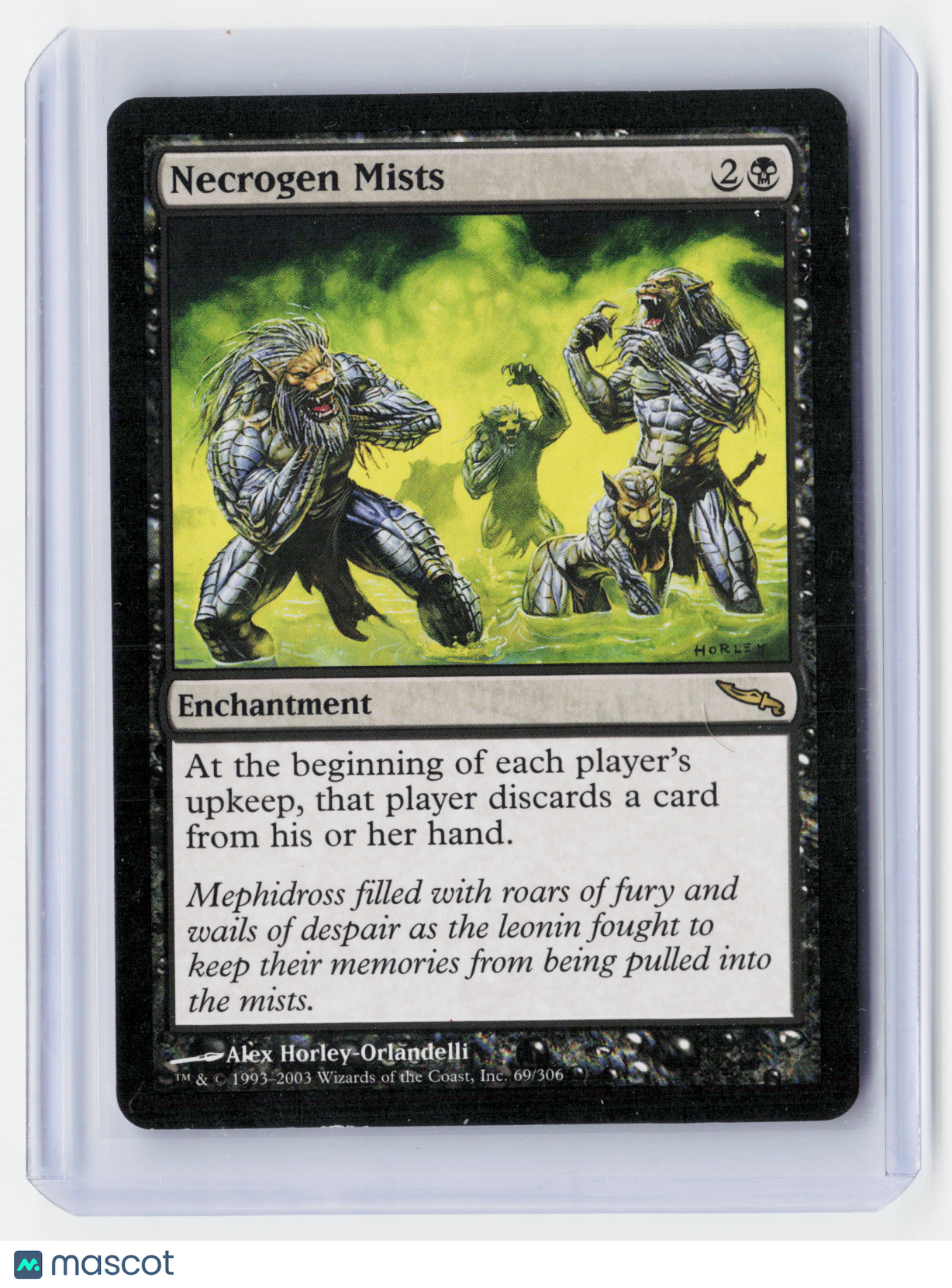 2003 Magic: TG—Necrogen Mists #69 Mirrodin (MRD)—Rare Nonfoil [Lightly Played]