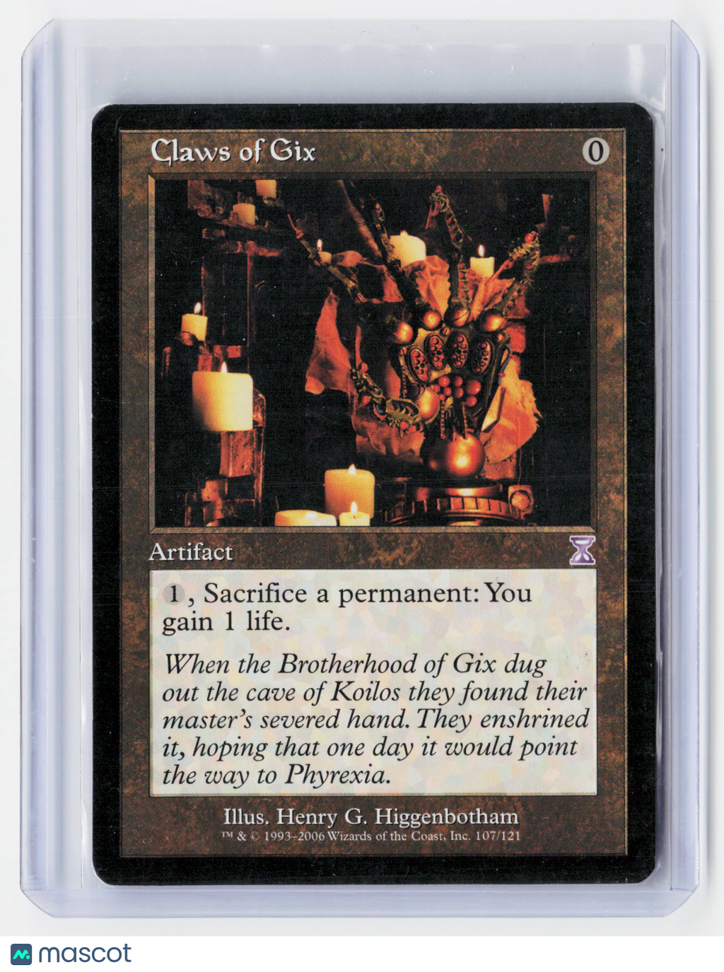 2006 Magic: The Gathering—Claws of Gix #107 Timeshifted (TSB)—Special Nonfoil