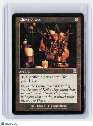 2006 Magic: The Gathering—Claws of Gix #107 Timeshifted (TSB)—Special Nonfoil