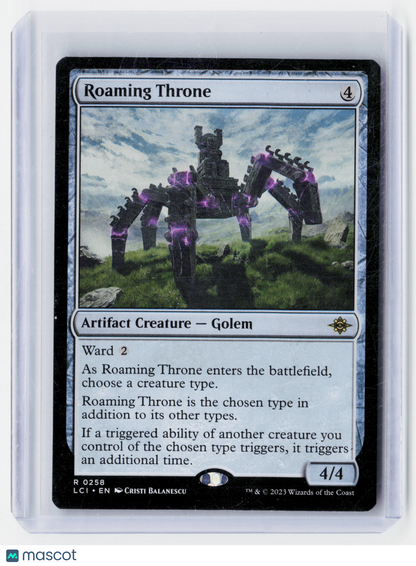 2023 —Roaming Throne #0258 MTG Lost Caverns of Ixalan—Mythic Regular