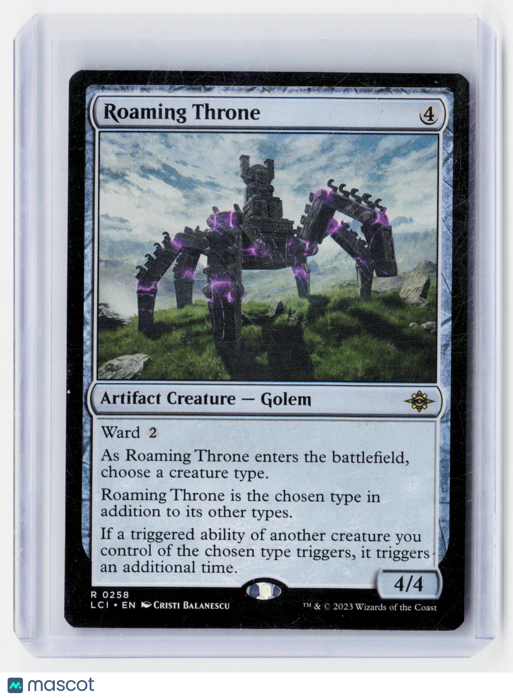2023 Magic: TG—Roaming Throne #258 The Lost Caverns of Ixalan (LCI)—Rare Nonfoil