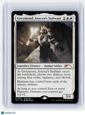 2023 Magic: The Gathering—Greymond, Avacyn's Stalwart #0018 SLX Cards—M. Nonfoil