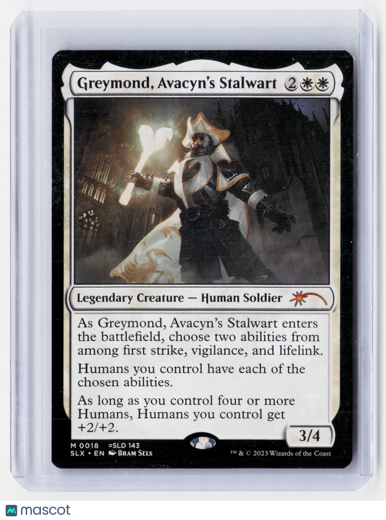 2023 Magic: The Gathering—Greymond, Avacyn's Stalwart #0018 SLX Cards—M. Nonfoil