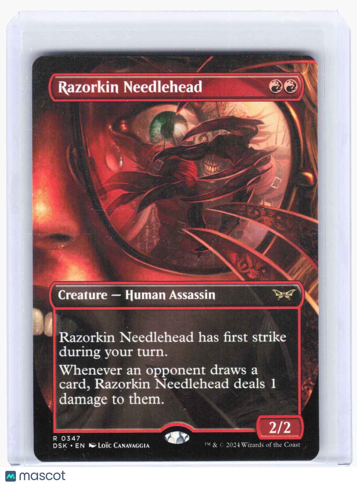 2024 Magic: The Gathering—Razorkin Needlehead #347 (DSK)—Rare Non-Foil