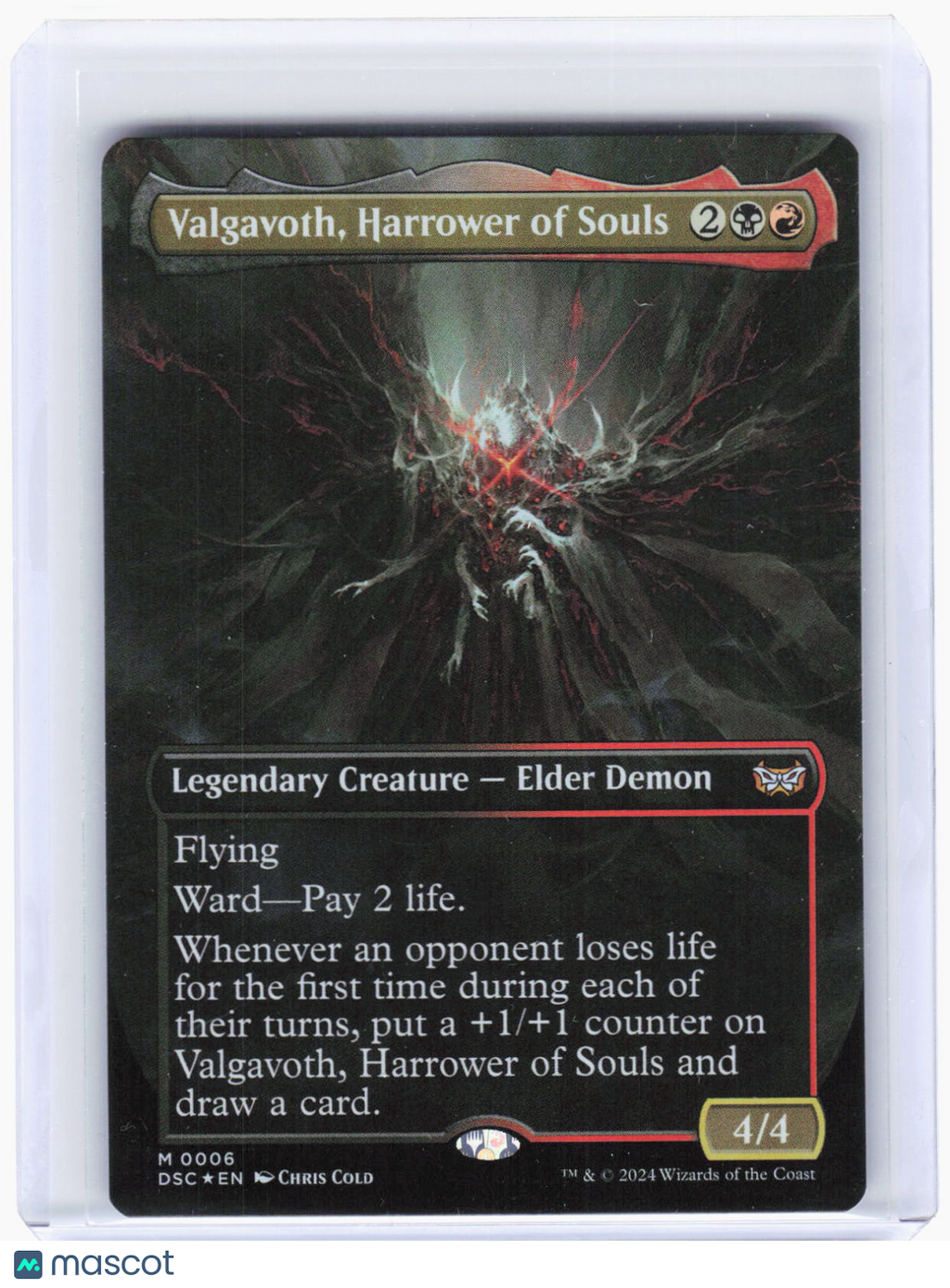 2024 Magic: The Gathering—Valgavoth, Harrower of Souls #6 (DSC)—Mythic Foil